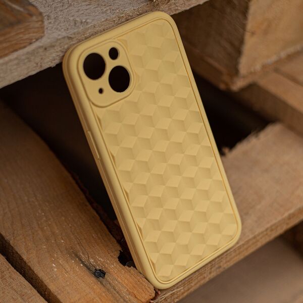 3D Cube case for iPhone 14 Pro 6,1&quot; lemon