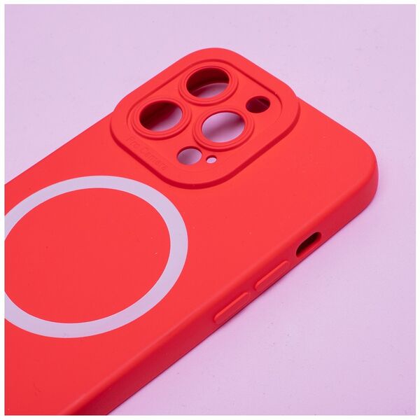 Silicon Mag case for iPhone 14 Pro 6,1&quot; red