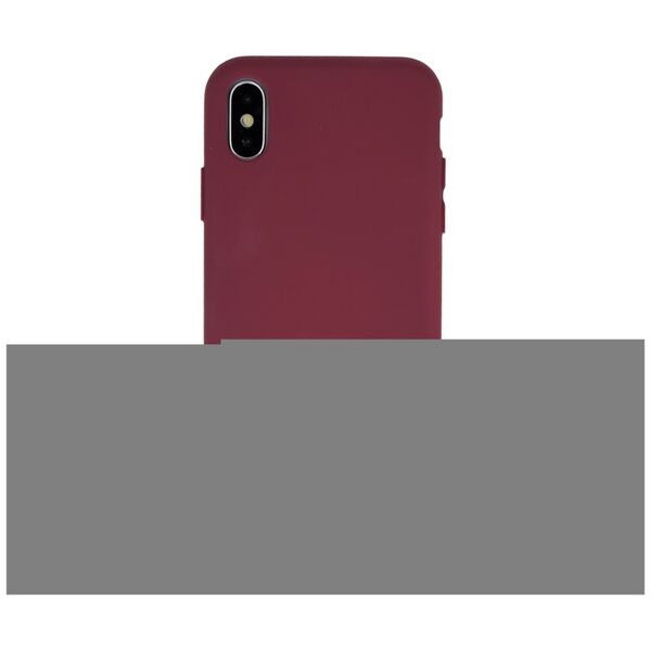 Silicon case for Samsung Galaxy S21 FE burgundy