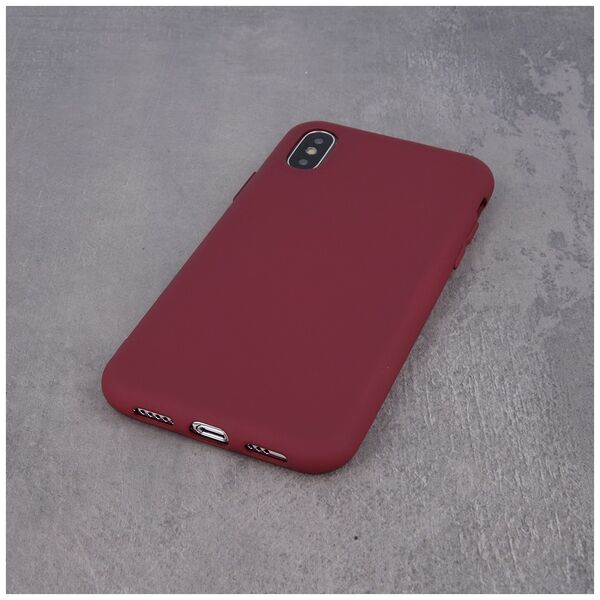 Silicon case for Samsung Galaxy S21 FE burgundy