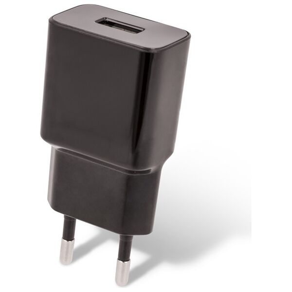 Setty charger 1x USB 2,4A black + USB-C cable 1,0 m NEW