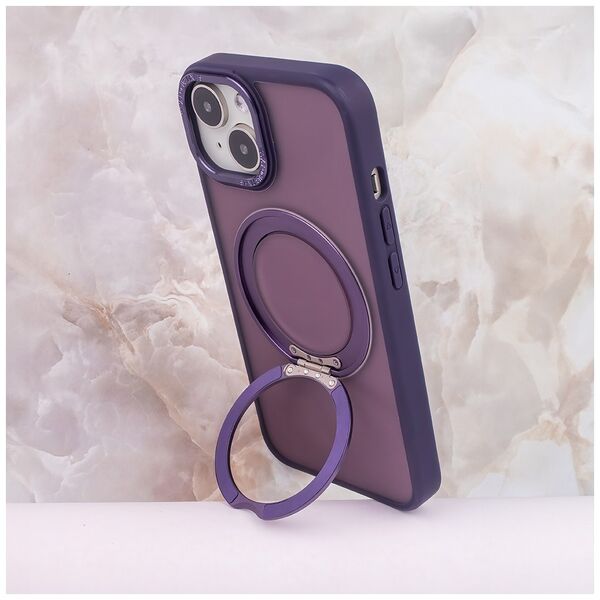 Mag Ring Rotating case for iPhone 11 purple