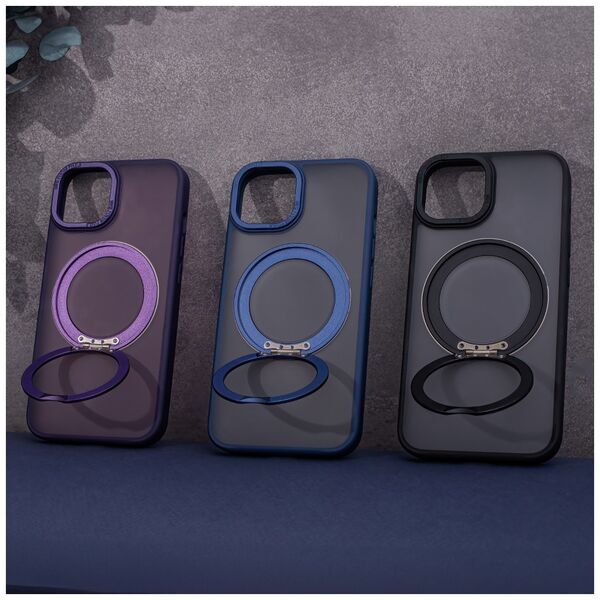Mag Ring Rotating case for iPhone 15 Pro Max 6,7&quot; navy blue