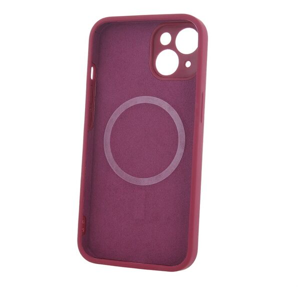 Mag Invisible case for iPhone 15 Pro 6,1&quot;  burgundy
