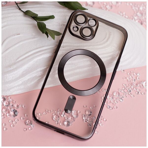 Color Chrome Mag case for iPhone 11 black