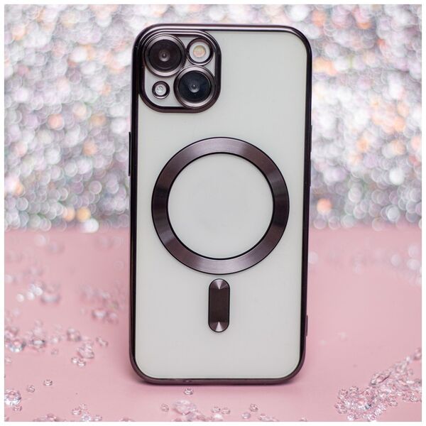 Color Chrome Mag case for iPhone 11 black