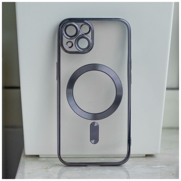 Color Chrome Mag case for iPhone 11 black