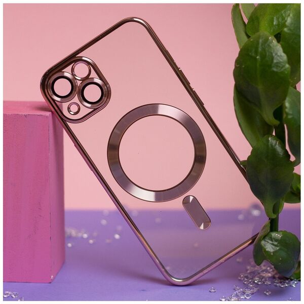 Color Chrome Mag case for iPhone 11 rose gold