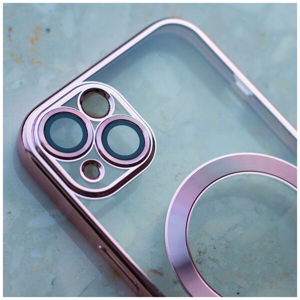 Color Chrome Mag case for iPhone 11 rose gold
