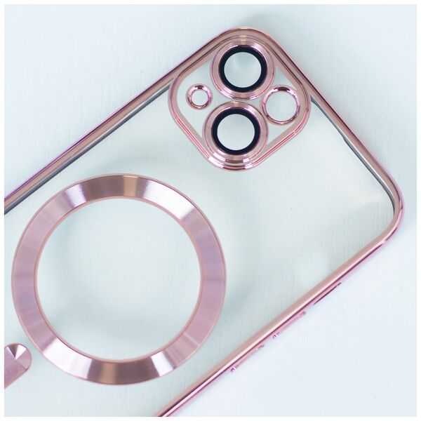 Color Chrome Mag case for iPhone 11 rose gold
