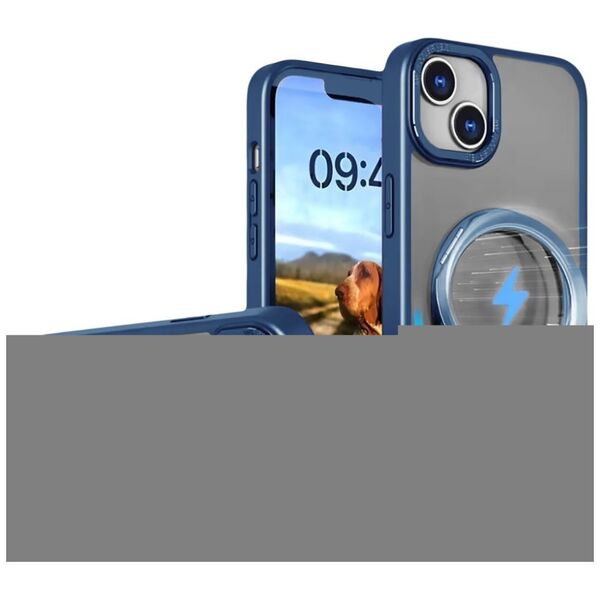 Mag Ring Rotating case for iPhone 12 / 12 Pro 6,1&quot; navy blue