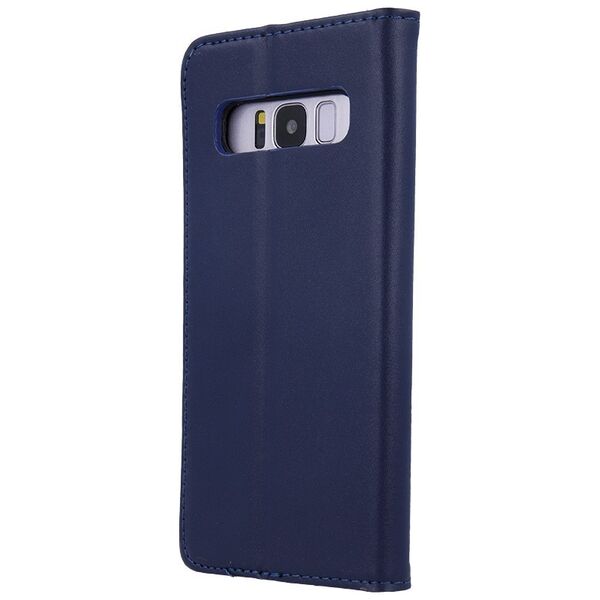 Genuine Leather Smart Pro for Samsung Galaxy A35 5G navy blue