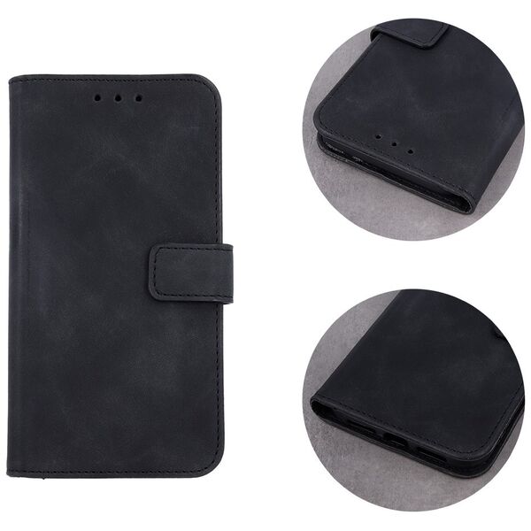 Smart Velvet case for Samsung Galaxy A55 5G black
