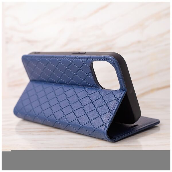 Smart Caro case for Motorola Moto G54 5G navy blue