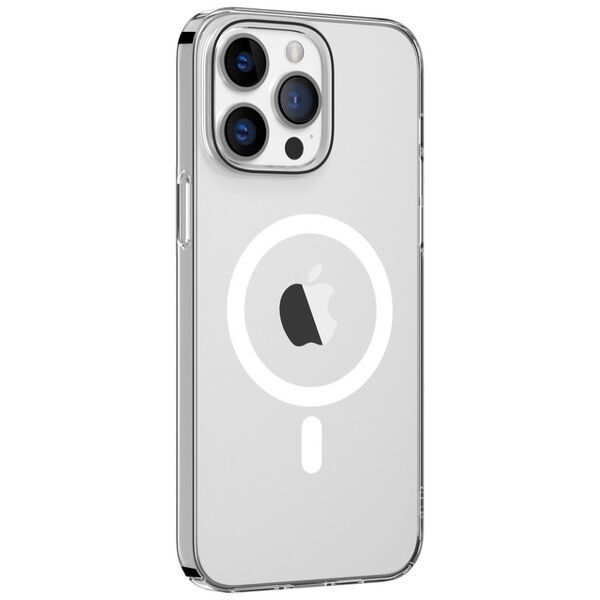 Comma case Hard Jacket Mag for iPhone 15 Plus transparent antibacterial