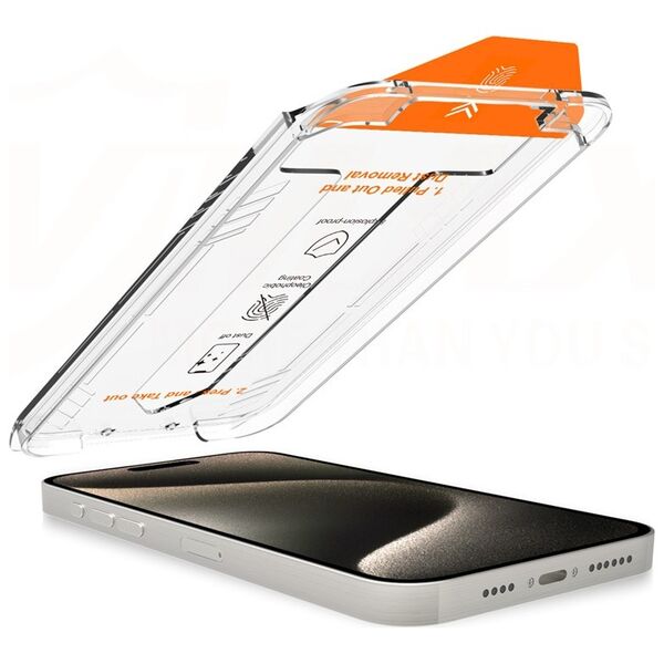 Vmax tempered glass easy install 2,5D Normal Glass for iPhone 12 / iPhone 12 Pro 6,1&quot; easy install kit