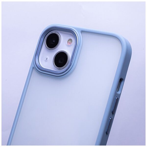 Satin Matt Case for iPhone 15 Pro 6,1&quot; blue