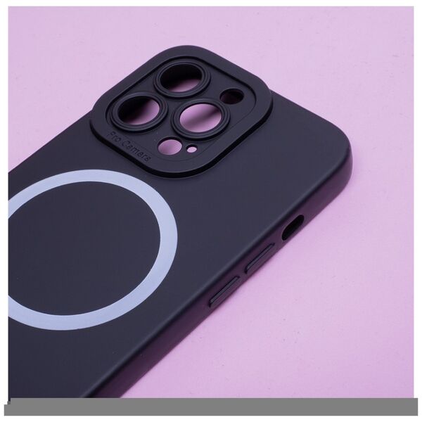 Silicon Mag case for iPhone 15 Plus 6,7&quot; black