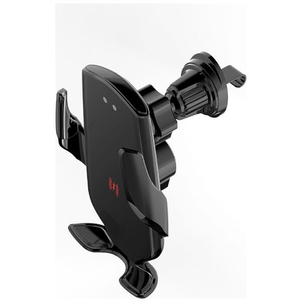 Maxlife car holder for air vent MXCH-08 automatic with wireless charging black 15W