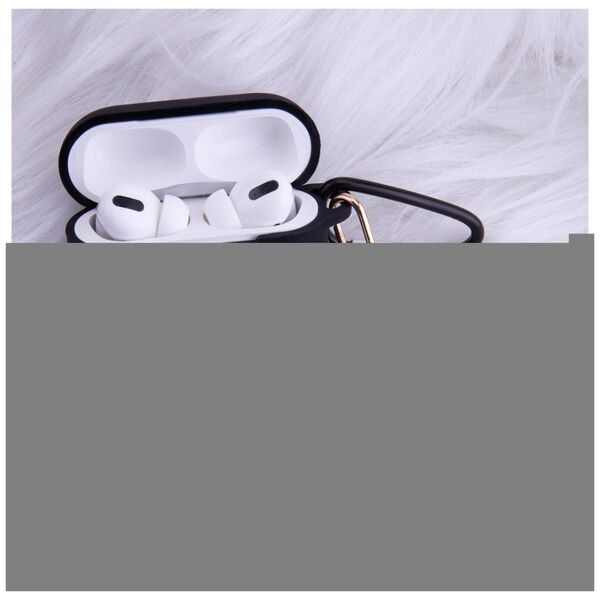 Case for Airpods 3 black with pendant