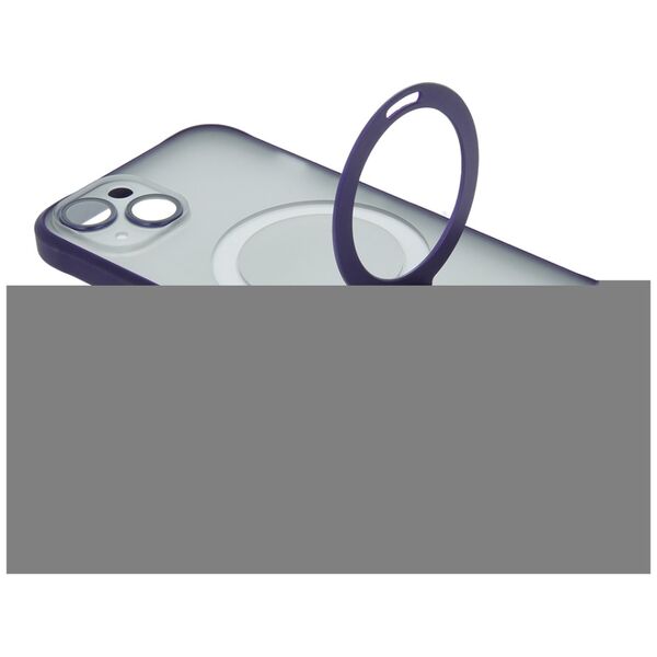 Mag Ring case for iPhone 15 Pro Max 6,7&quot; purple