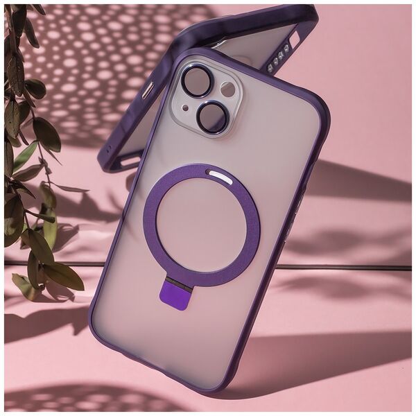 Mag Ring case for iPhone 15 Pro Max 6,7&quot; purple