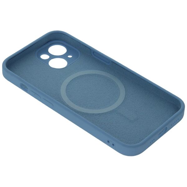 Mag Invisible case for iPhone 15 6,1&quot; pastel blue