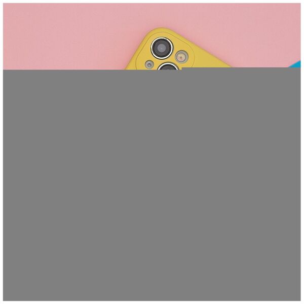 Mag Invisible case for iPhone 12 6,1&quot; pastel yellow