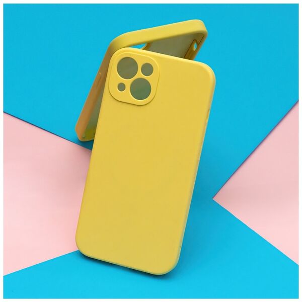 Mag Invisible case for iPhone 12 6,1&quot; pastel yellow