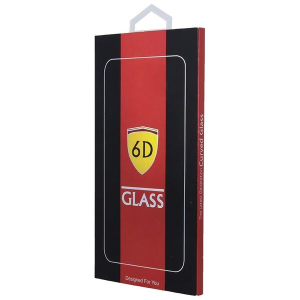 Tempered glass 6D for iPhone 7 / 8 black frame