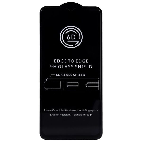 Tempered glass 6D for iPhone 7 / 8 black frame