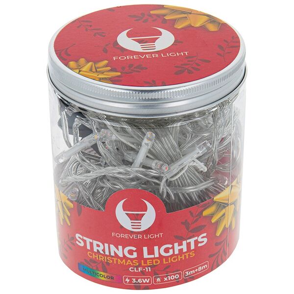 String light 100LED 8m multicolor Forever Light