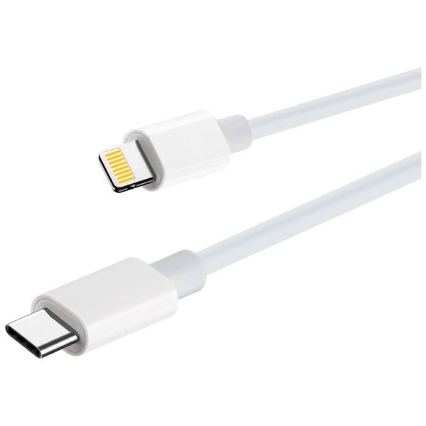 Maxlife MXUC-05 cable USB-C - Lightning 2,0 m 20W white