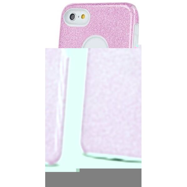 Glitter 3in1 case for Samsung Galaxy S21 pink