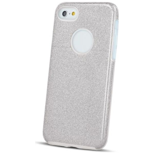 Glitter 3in1 case for Xiaomi Redmi Note 10 4G / 10S silver