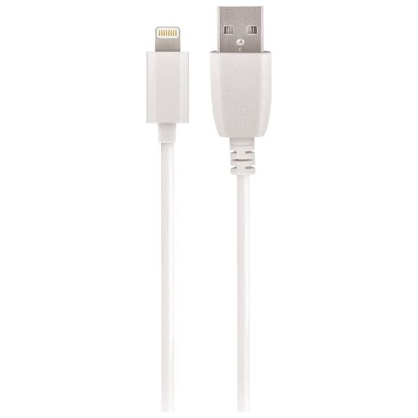 Maxlife cable USB - Lightning 3,0 m 2A white