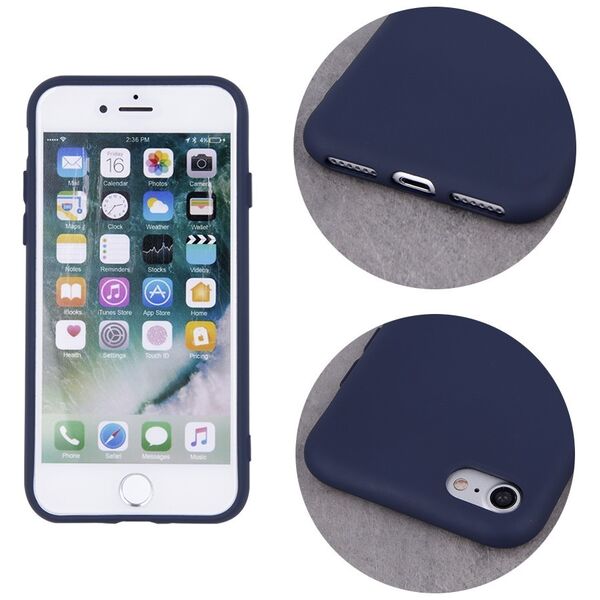 Silicon case for iPhone 11 dark blue