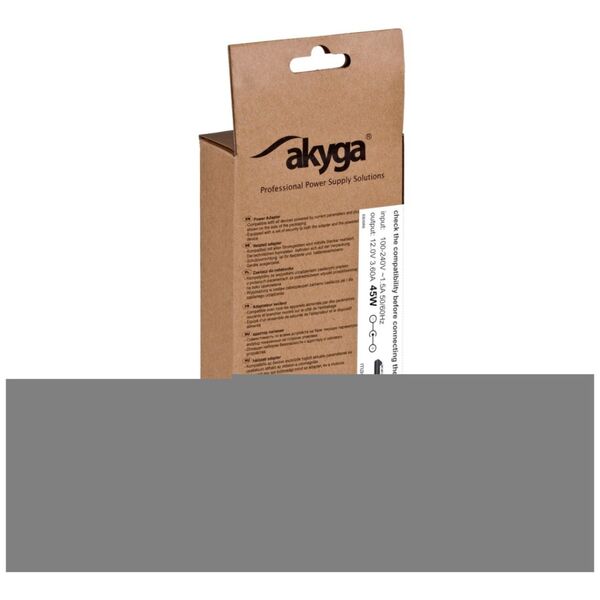 Akyga power supply AK-ND-67 12.0V / 3.60A 45W Magnetic Surface plug Surface PRO 2 1.2m