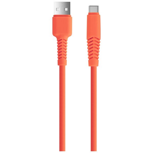 Setty cable USB - USB-C 1,5 m 2,1A KSA-C-1.5210 orange
