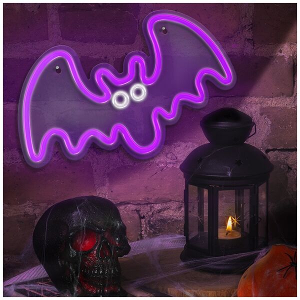 Neon PLEXI LED BAT purple NNE14 Neolia