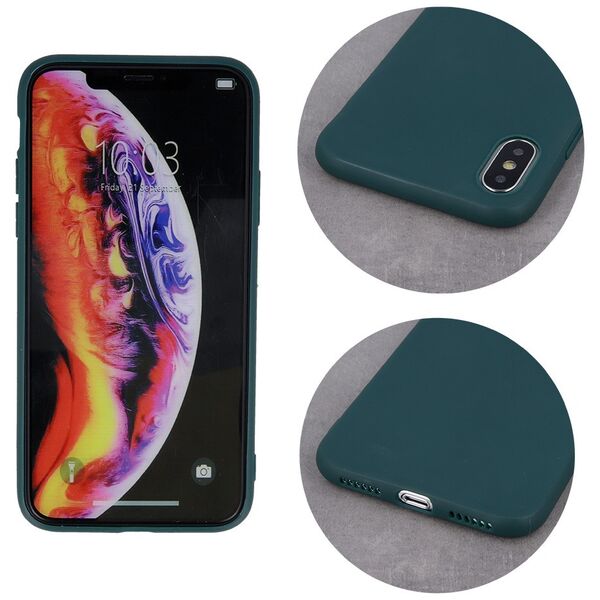 Matt TPU case for Oppo A78 4G forest green