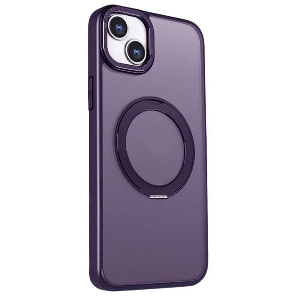 Mag Ring Rotating case for iPhone 15 Pro 6,1&quot; purple
