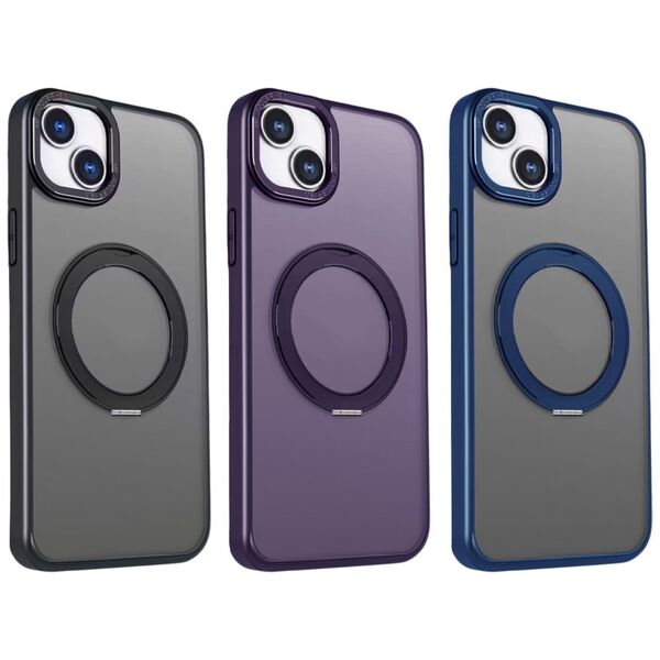 Mag Ring Rotating case for iPhone 15 6,1&quot; black