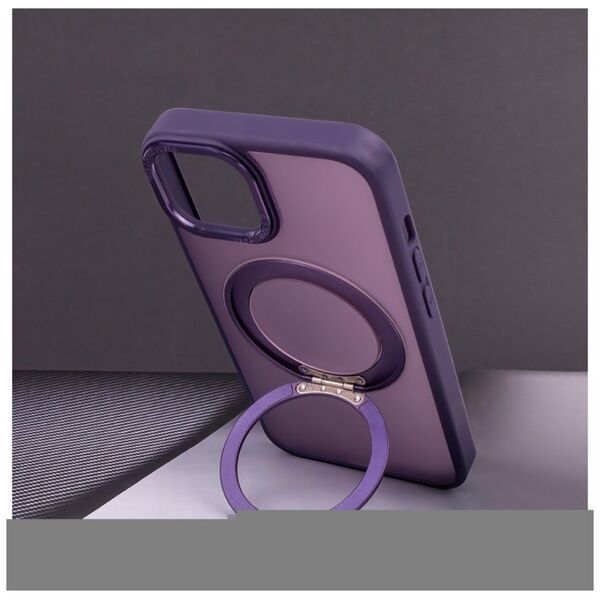Mag Ring Rotating case for iPhone 14 6,1&quot; purple