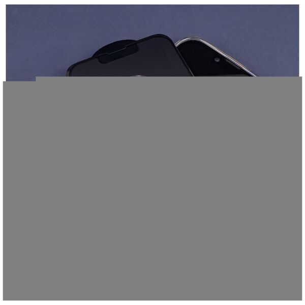 Tempered glass 6D matte for iPhone 13 Mini 5,4'' black frame