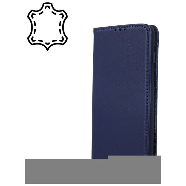 Genuine Leather Smart Pro for Samsung Galaxy A25 5G (global) navy blue
