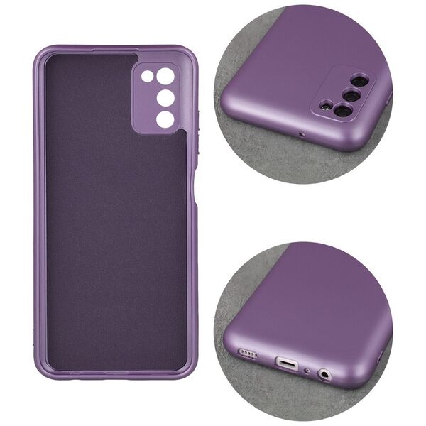 Metallic case for Motorola Moto G54 5G violet