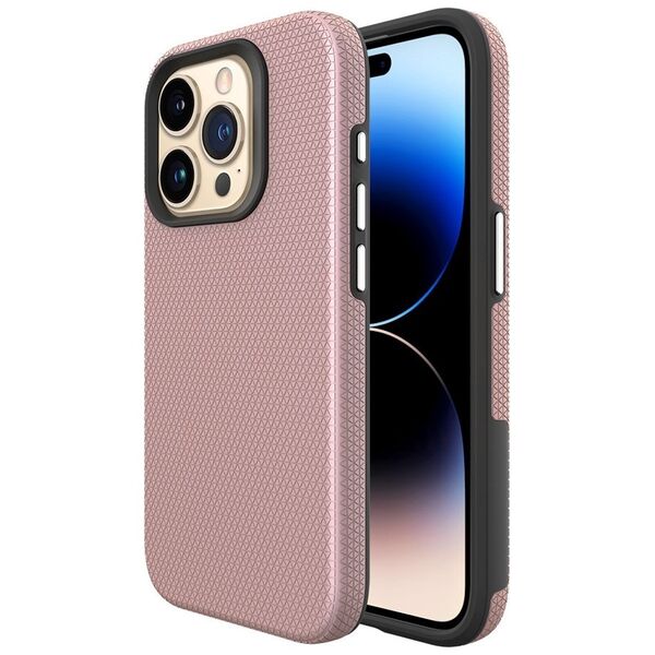 Vmax Triangle Case for Samsung A35 5G rose gold