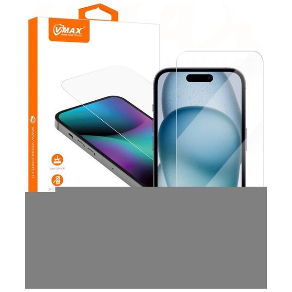 Vmax tempered glass 2,5D Normal Clear Glass for iPhone 14 6,1&quot;