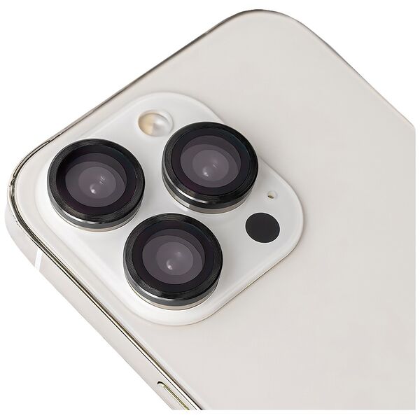 Single lens protection for iPhone 13 Pro / iPhone 13 Pro Max black frame